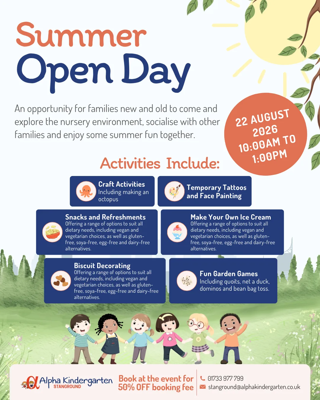 Summer Open Day [1215] Alpha Kindergarten Stanground