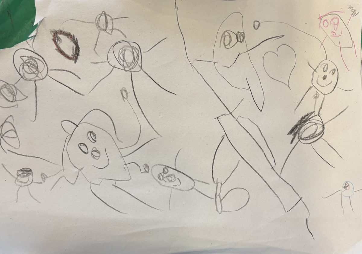 Drawing by Play B C Preschool little artist